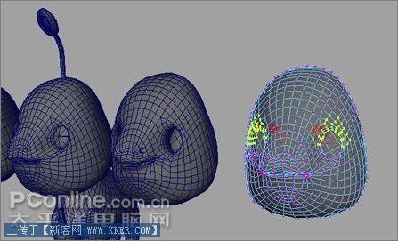 Maya2008制作长江7号外星狗表情篇 Maya2008制作长江7号外星狗表情篇