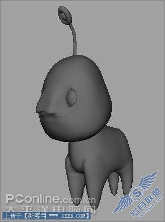 Maya2008制作长江7号外星狗表情篇 Maya2008制作长江7号外星狗表情篇