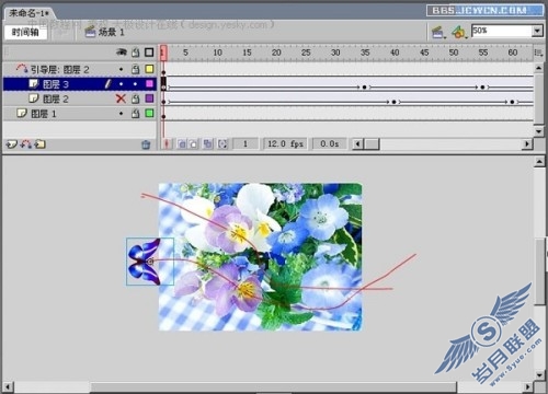 Flash制作实例教程:蝶恋花【图】_