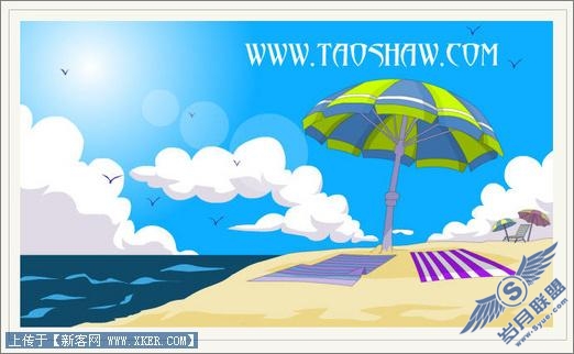 夏日海滩