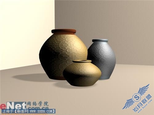 3dmax造型设计之打造静物浮雕效果