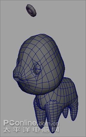Maya2008作长江7号外星狗建模 Maya2008作长江7号外星狗建模
