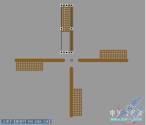 Flash鼠绘入门实例教程:卡通风景画中风车的画法