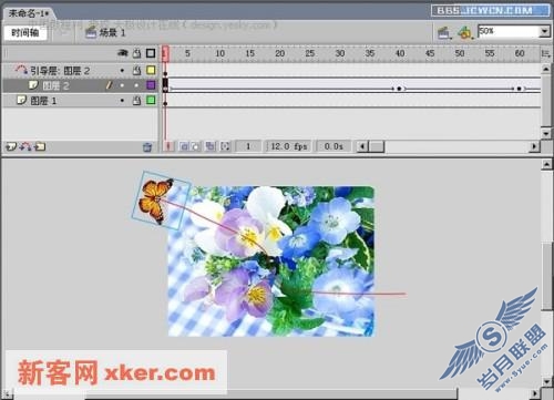 Flash制作实例教程:蝶恋花【图】_
