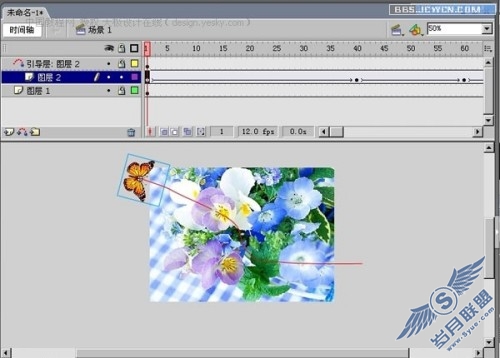 Flash制作实例教程:蝶恋花【图】_