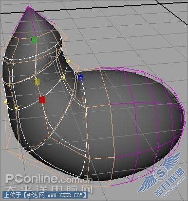 Maya2008作长江7号外星狗建模 Maya2008作长江7号外星狗建模