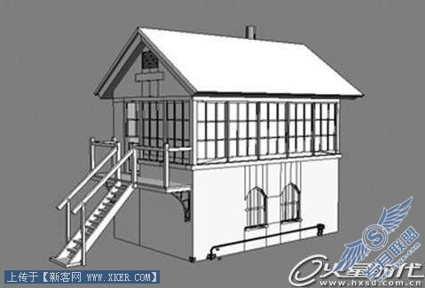 3DsMAX制作火车站场景_天极设计在线整理转载