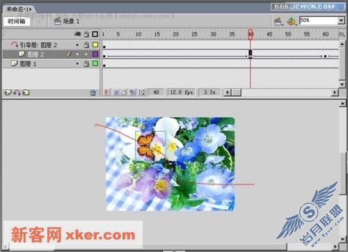 Flash制作实例教程:蝶恋花【图】_
