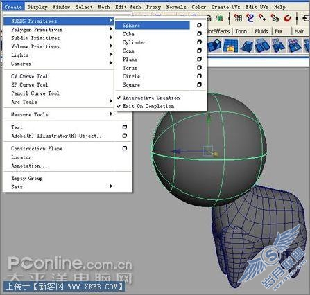 Maya2008作长江7号外星狗建模 Maya2008作长江7号外星狗建模