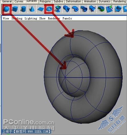 Maya2008作长江7号外星狗建模 Maya2008作长江7号外星狗建模