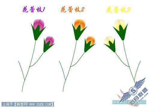 鼠绘花草