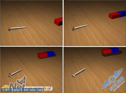 用3dsmax制作物理实验中磁铁动画(4)