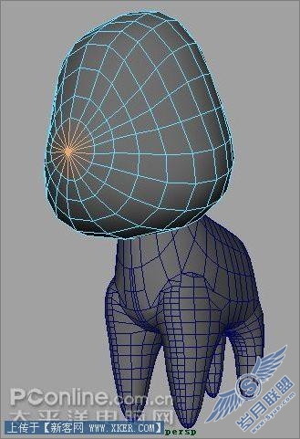 Maya2008作长江7号外星狗建模 Maya2008作长江7号外星狗建模