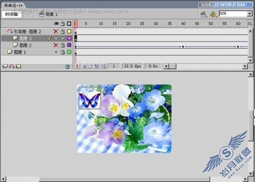 Flash制作实例教程:蝶恋花【图】_