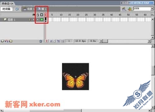 Flash制作实例教程:蝶恋花【图】_
