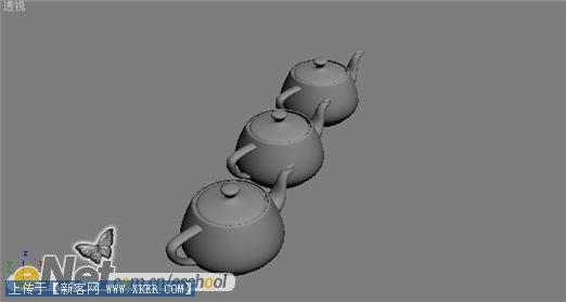 3dmax������ͬ���ʲ��ͶӰЧ��