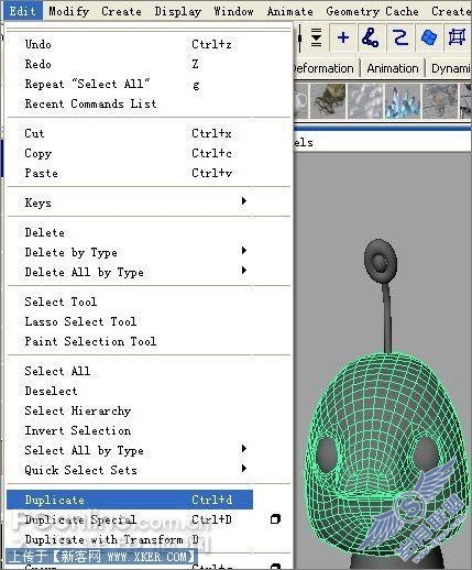 Maya2008制作长江7号外星狗表情篇 Maya2008制作长江7号外星狗表情篇