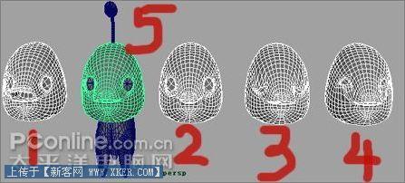 Maya2008制作长江7号外星狗表情篇 Maya2008制作长江7号外星狗表情篇