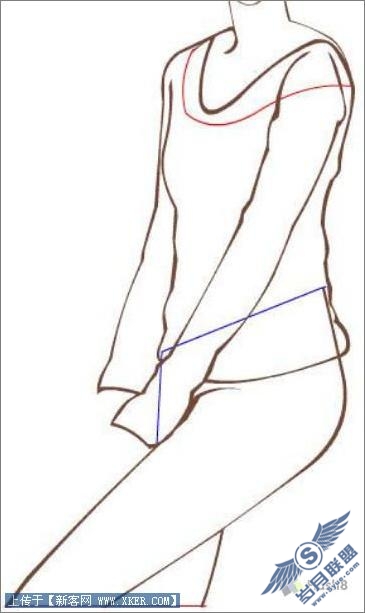 Flash绘画实例:青春靓丽美女