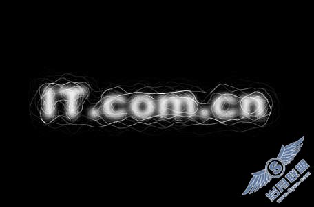Photoshop文字特效:滤镜制作超酷的彩丝字效果【图】_新客网