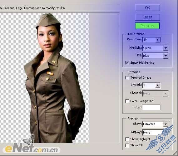 Photoshop制作女军人海报教程【图】_新客网