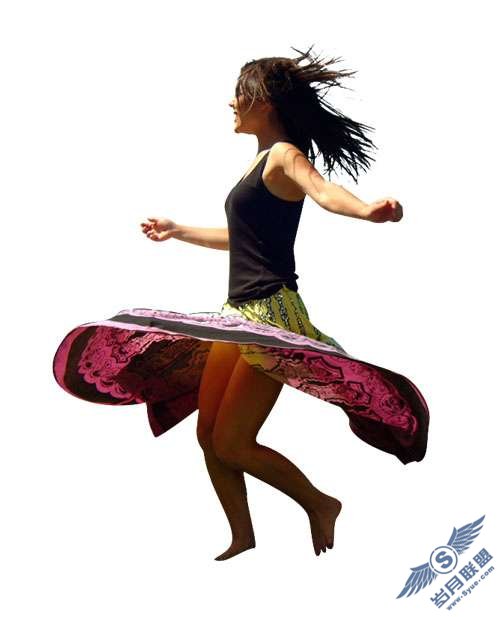 Photoshop照片处理:为人物照片添加色彩绚丽的光束【图】_新客网