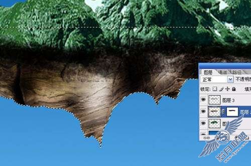 Photoshop合成在空中飘浮的陆地教程【图】_新客网