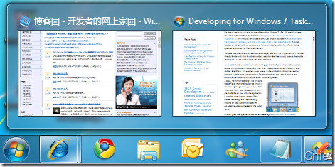 Windows 7 任务栏开发:缩略图预览(Thumbnail)