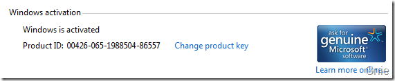 Windows 7 产品密钥可被查看 保护密钥方法