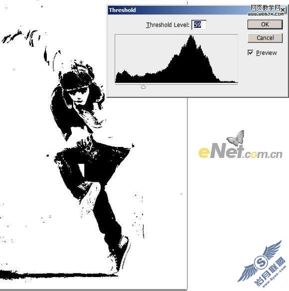 Photoshop制作颓废的潮流剪影图【图】_新客网