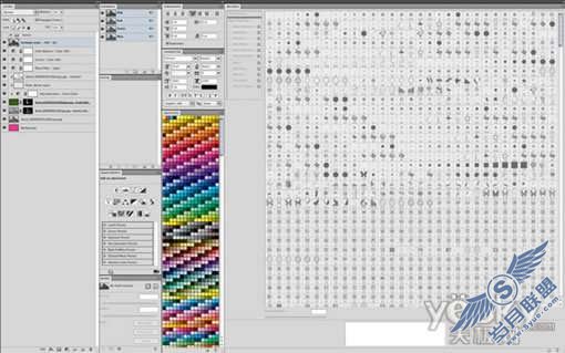 Photoshop设计制作物绿色爬墙植物建筑【图】_新客网