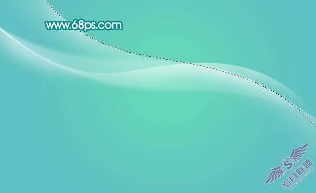 Photoshop制作清新的光带壁纸【图】_新客网