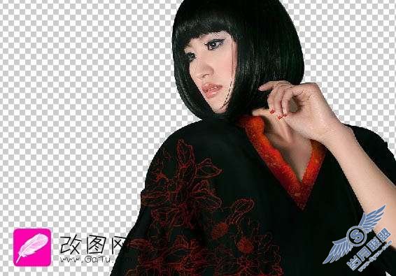 Photoshop照片处理:给照片加上古典水墨背景【图】_新客网