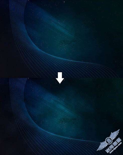 Photoshop制作流星雨壁纸【图】_新客网