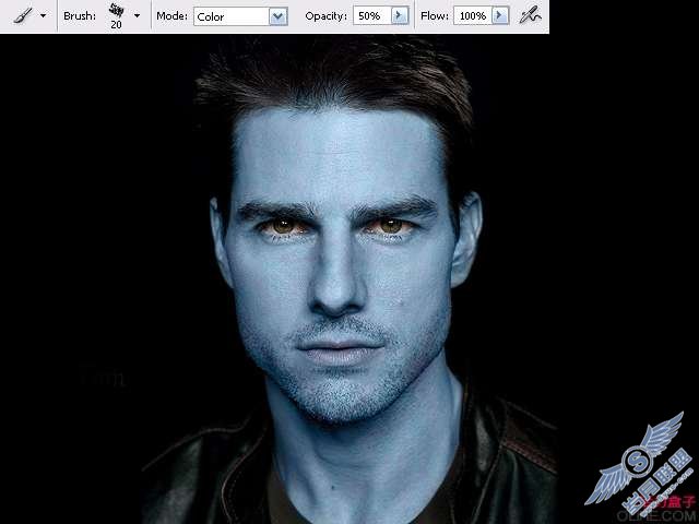 Photoshop制作汤姆·克鲁斯·阿凡达【图】_新客网