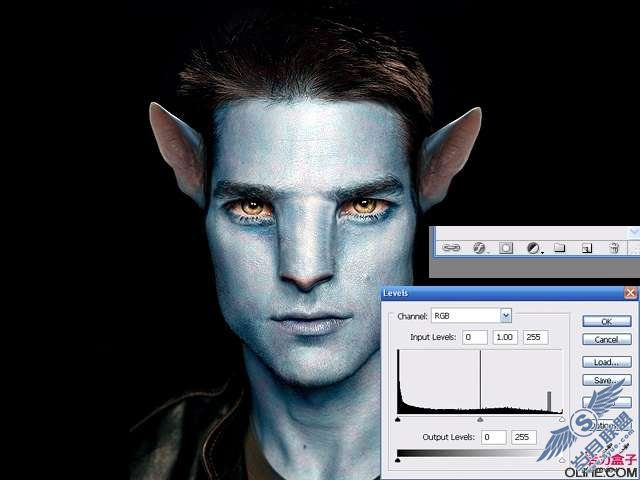 Photoshop制作汤姆·克鲁斯·阿凡达【图】_新客网