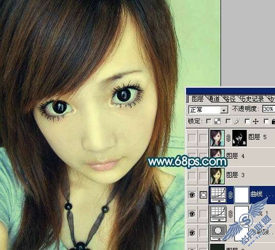 Photoshop照片处理:将偏色照片调色出甜美色【图】_新客网