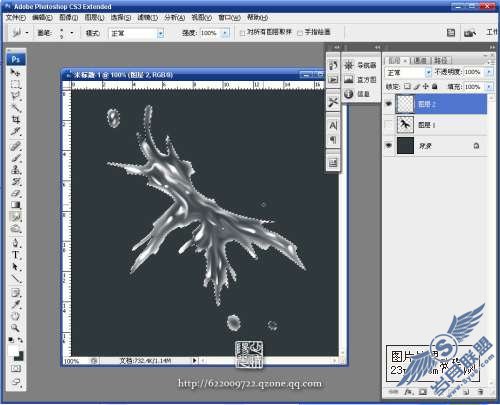 Photoshop������ͨ��Ů�ӵ��趯��ˮ��Ч��ͼ��ͼ��_�¿���