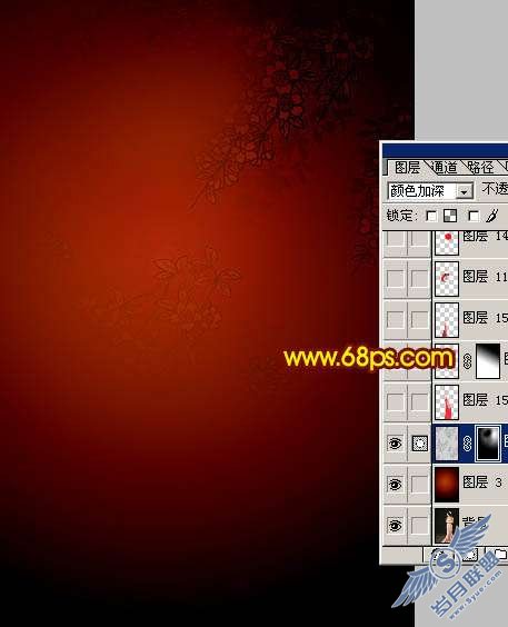 Photoshop照片处理:给美女加上古典中国特色背景【图】_新客网