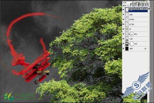 Photoshop合成制作正努力思考的意境图【图】_新客网