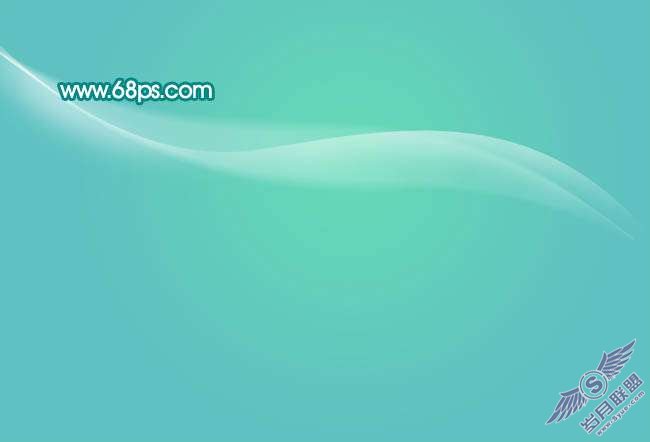 Photoshop制作清新的光带壁纸【图】_新客网