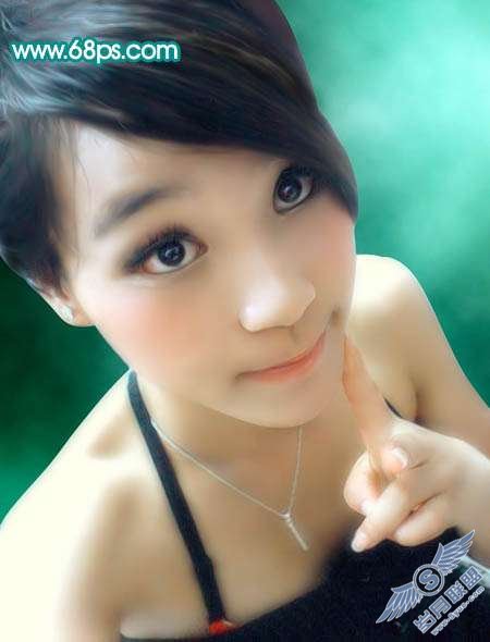 Photoshop照片处理:把人物照片转成手绘效果【图】_新客网