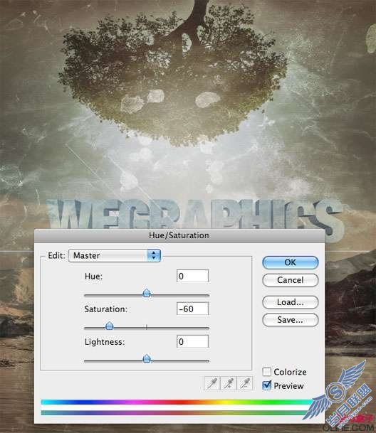 Photoshop制作超脱自然海报教程【图】_新客网