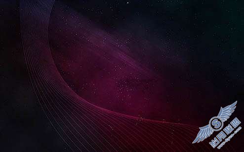 Photoshop制作流星雨壁纸【图】_新客网