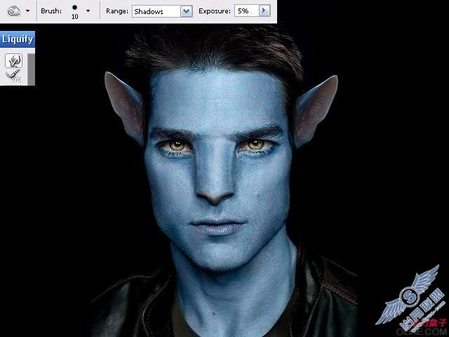 Photoshop制作汤姆·克鲁斯·阿凡达【图】_新客网