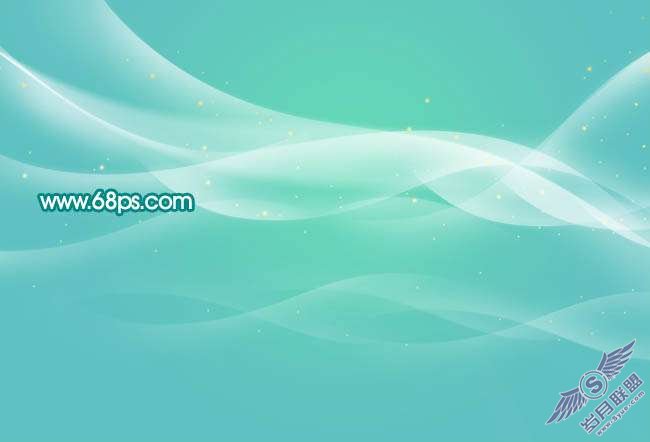 Photoshop制作清新的光带壁纸【图】_新客网