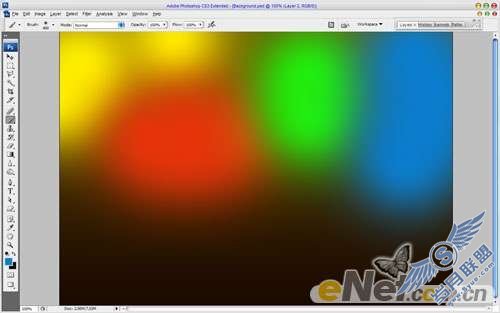 Photoshop文字特效:制作炫彩的花纹文字特效【图】_新客网