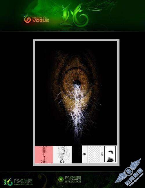 Photoshop合成制作发光的眼睛海报【图】_新客网