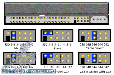 maxtor硬盘跳线设置图解