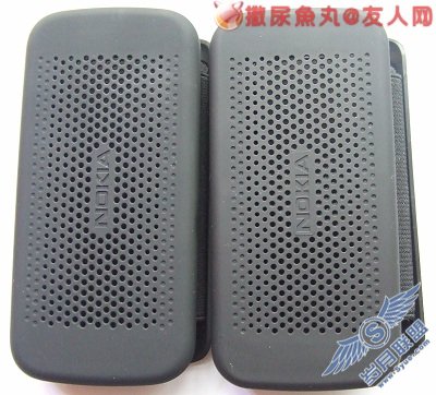 诺基亚5800原装手机套真伪对比鉴别